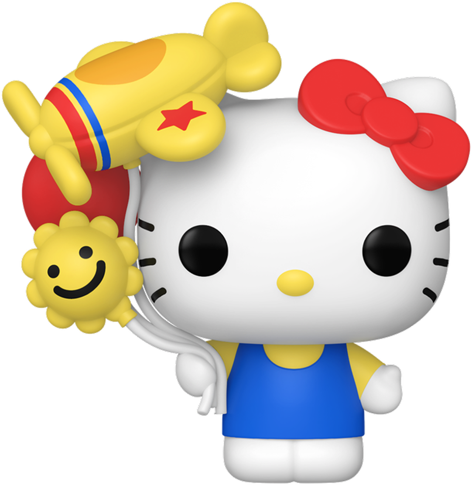 Hello Kitty - Hello Kitty (con globos) Vinilo Pop! Exclusivo de EE. UU. [RS]