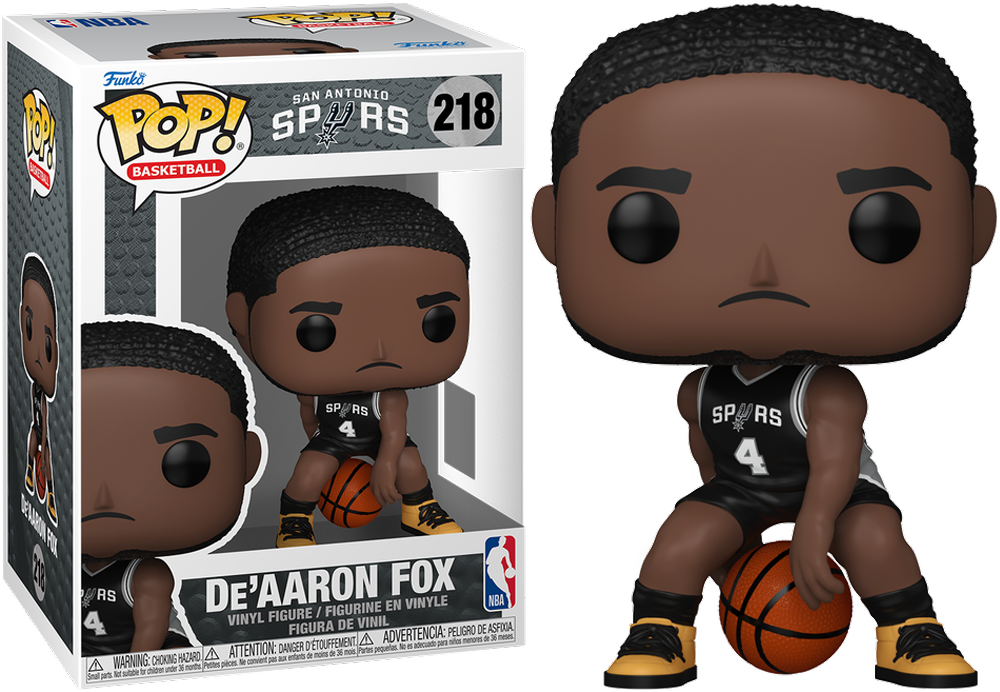 NBA: Spurs - De'Aaron Fox Pop! Vinilo