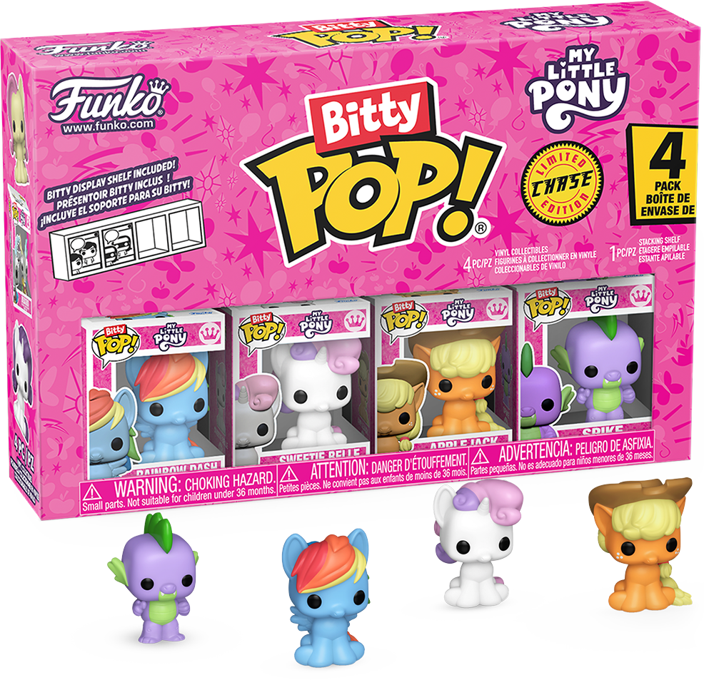 My Little Pony - Rainbow Dash Bitty Pop! 4-Pack