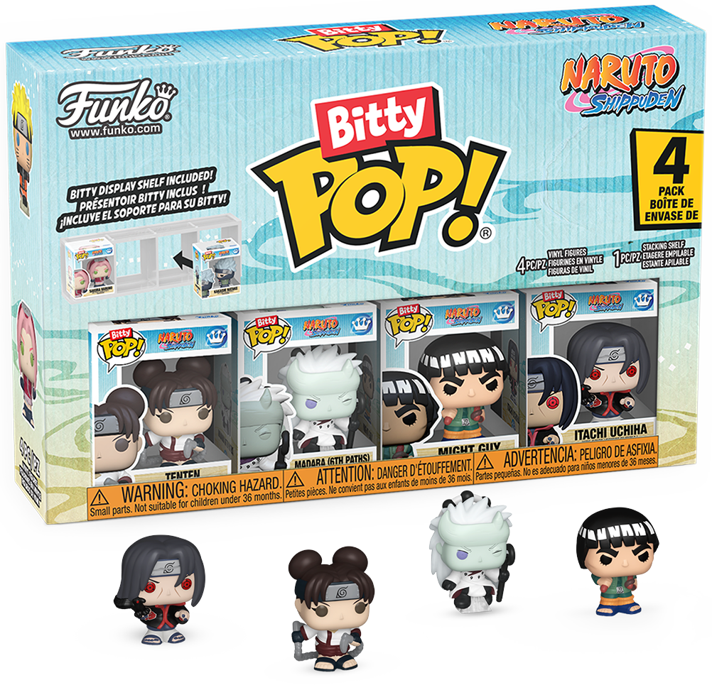 Naruto - Naruto Bitty Pop! 4-Pack
