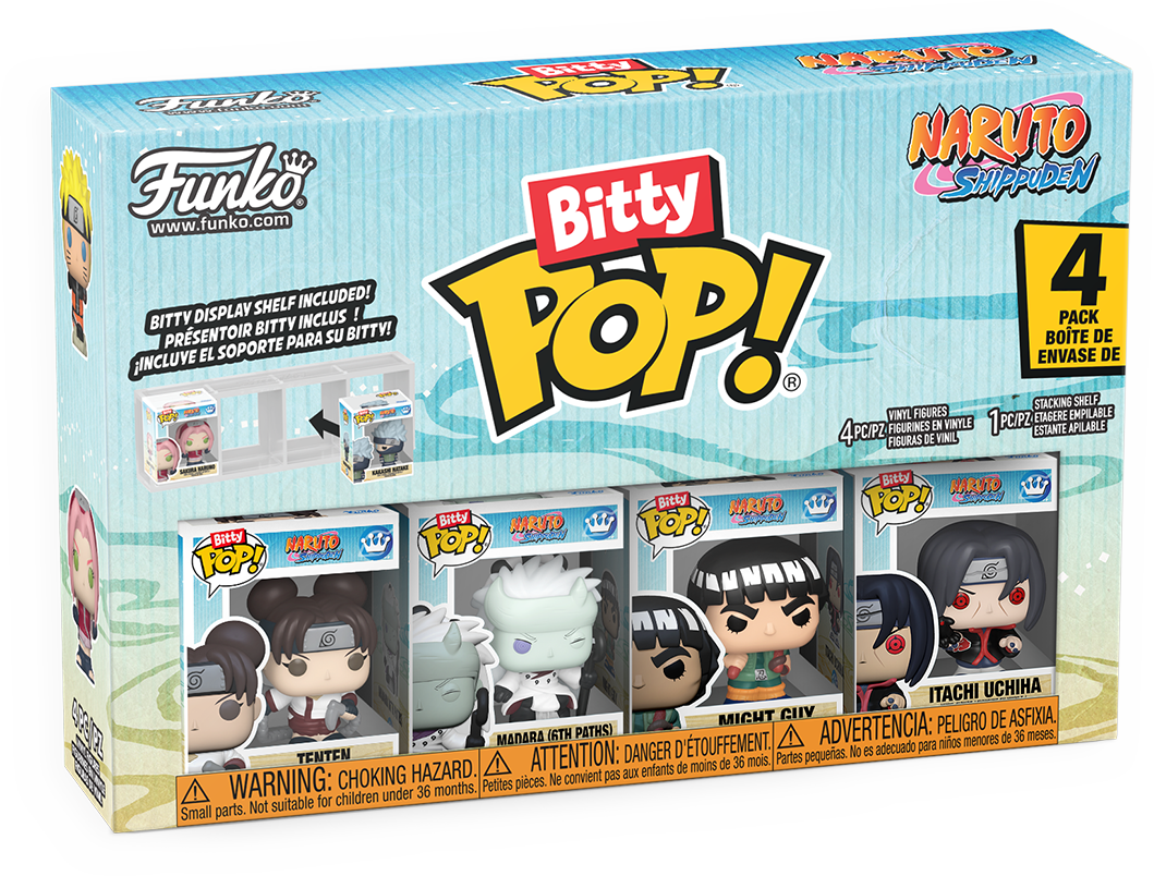 Naruto - Naruto Bitty Pop! 4-Pack
