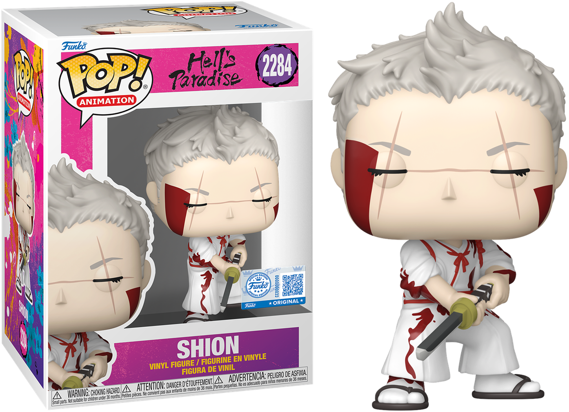 Hell's Paradise - Shion (Battle Damaged) US Exclusive Pop! Vinyl [RS]