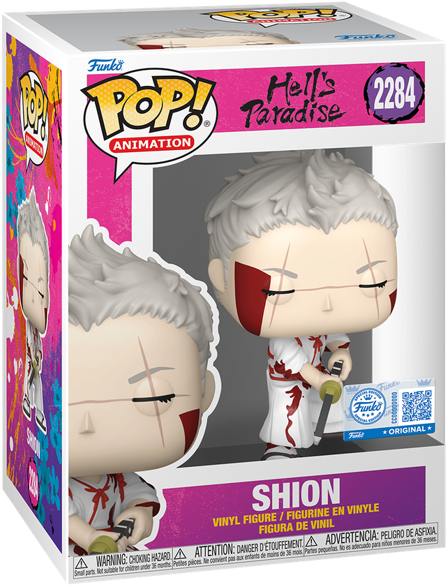 Hell's Paradise - Shion (Battle Damaged) US Exclusive Pop! Vinyl [RS]