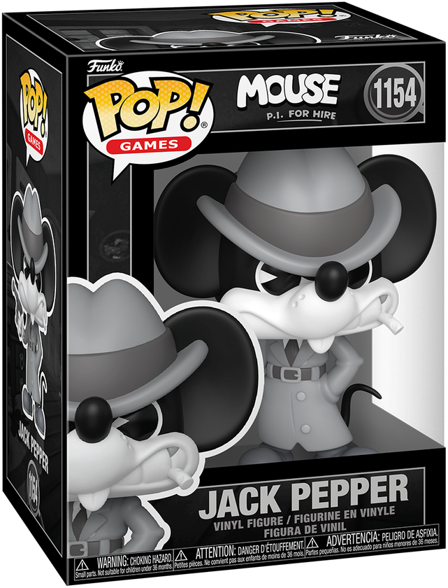 MOUSE: P.I. For Hire - Jack Pepper Pop! Vinyl