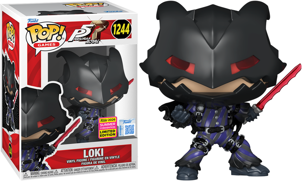 Persona 5 – Loki (with Sword) SDCC Exclusive Pop! Vinyl [RS]