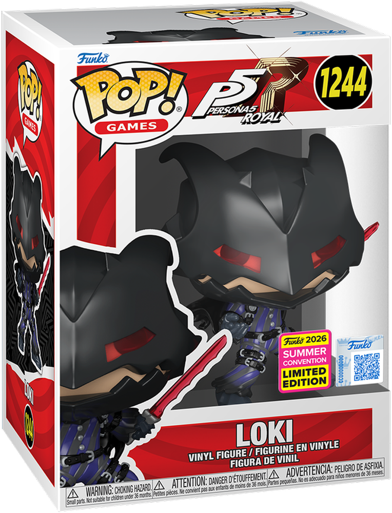 Persona 5 – Loki (with Sword) SDCC Exclusive Pop! Vinyl [RS]