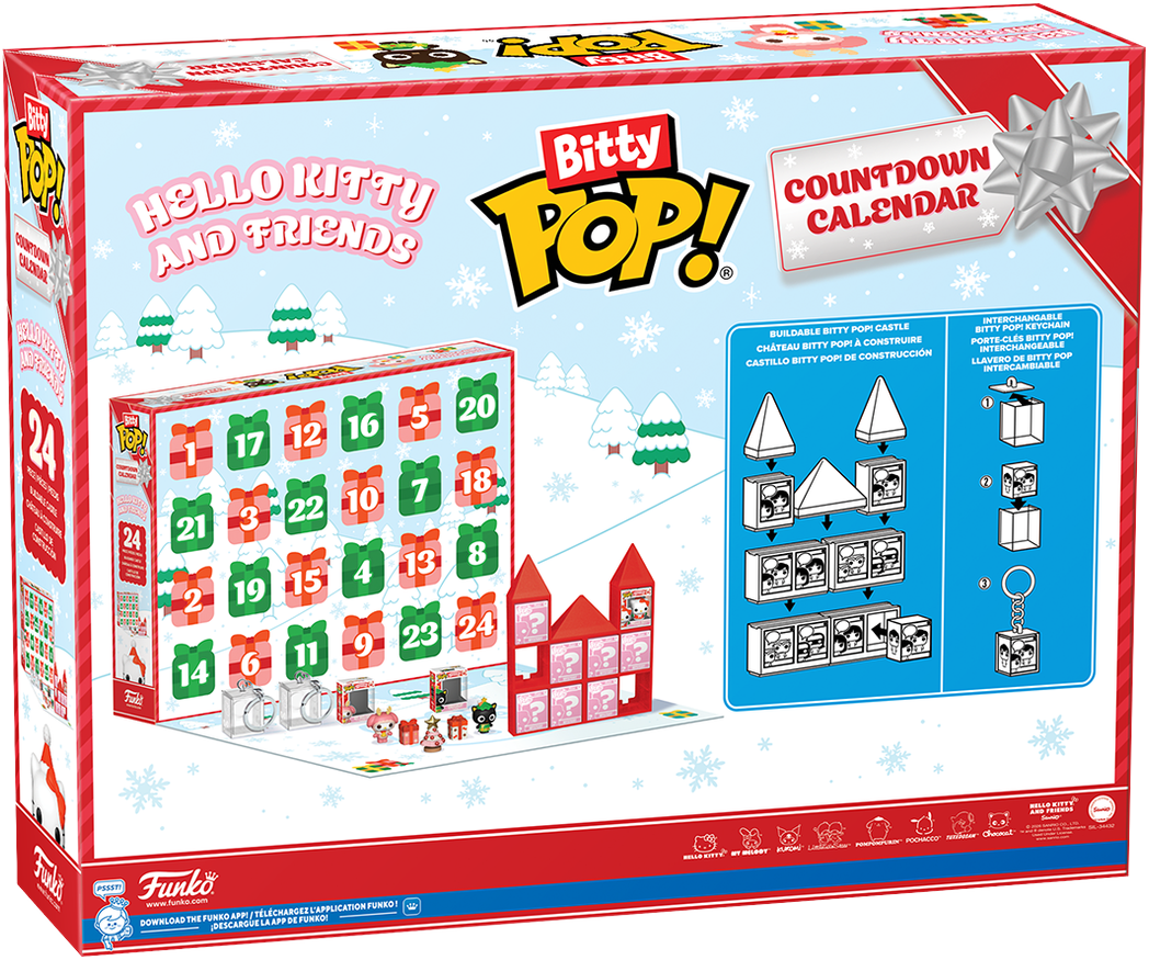 Hello Kitty & Friends – 2026 Bitty Pop! Countdown Calendar