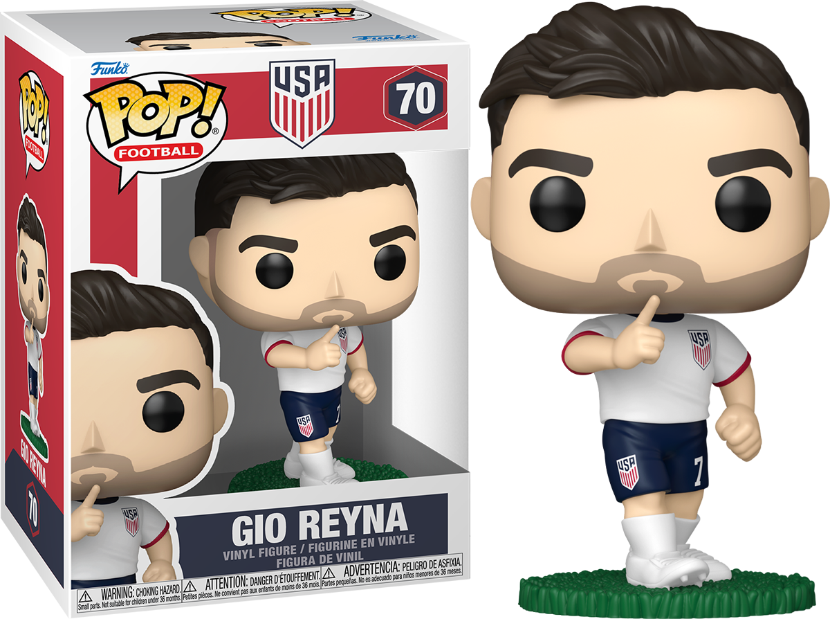 Football: USA - Gio Reyna Pop! Vinyl
