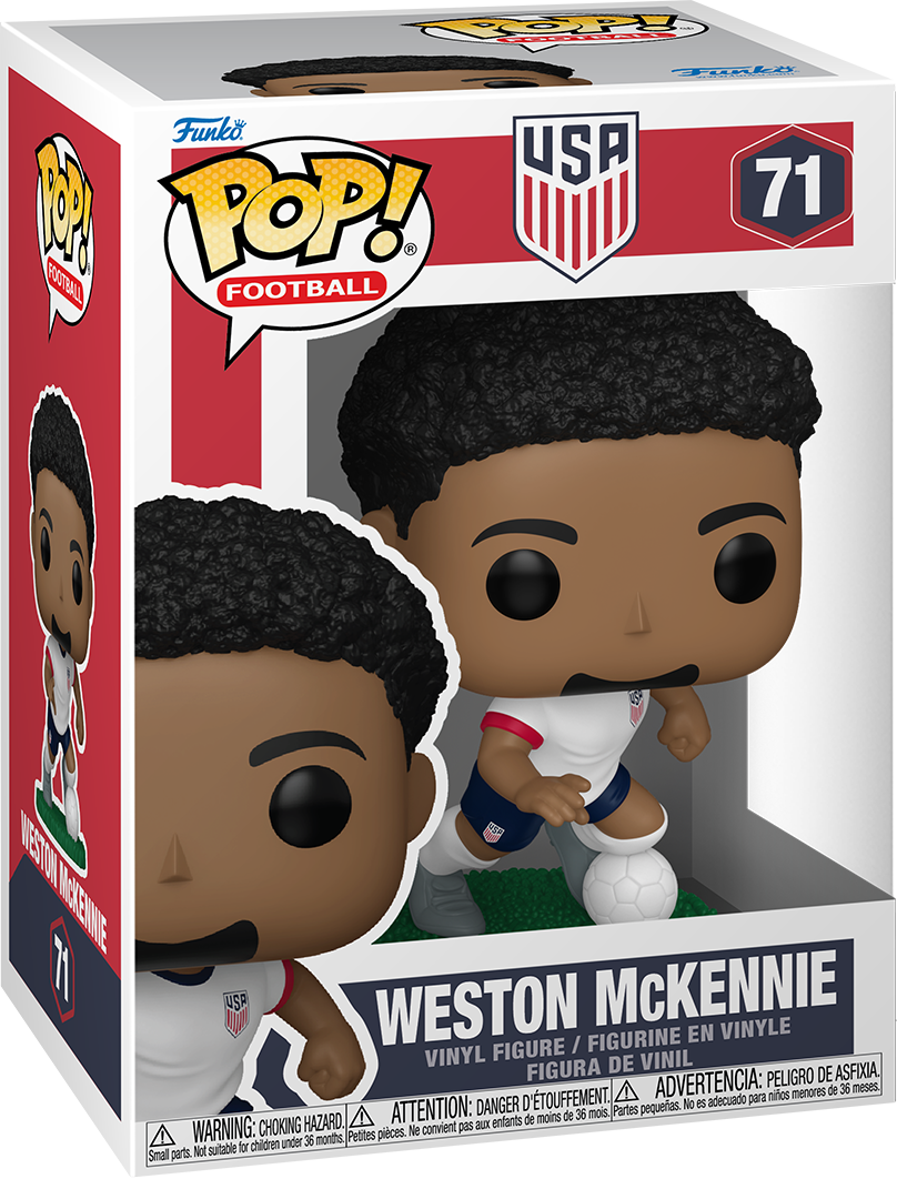 Football: USA - Weston McKennie Pop! Vinyl