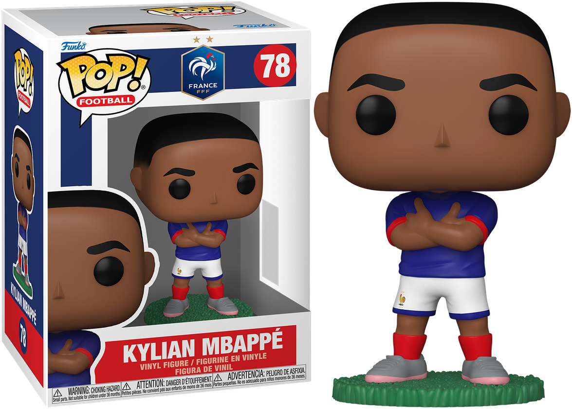 Football: France - Kylian Mbappe Pop! Vinyl