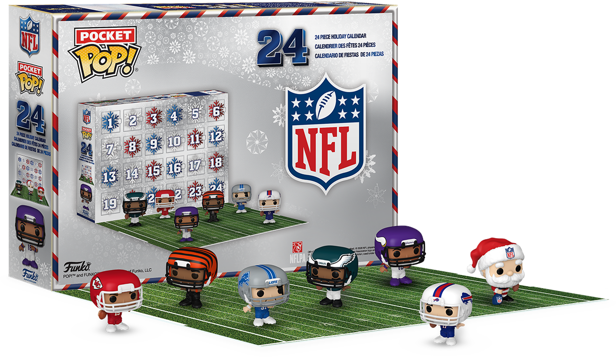 NFL – 2026 Pocket Pop! 24-Day Countdown Calendar