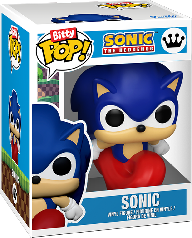 Sonic the Hedgehog – ¡Paquete de 4 Sonic Bitty Pop!