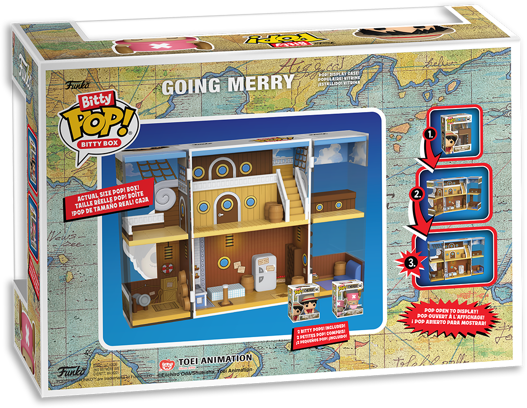 One Piece – Bitty Pop! Playset Going Merry