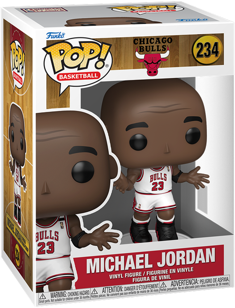 NBA: Bulls – Michael Jordan (Shrug) Pop! Vinyl