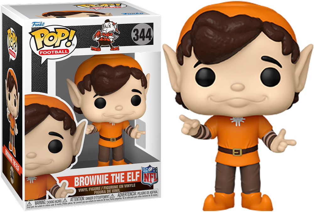 NFL: Cleveland Browns – Brownie the Elf Mascot Pop! Vinyl