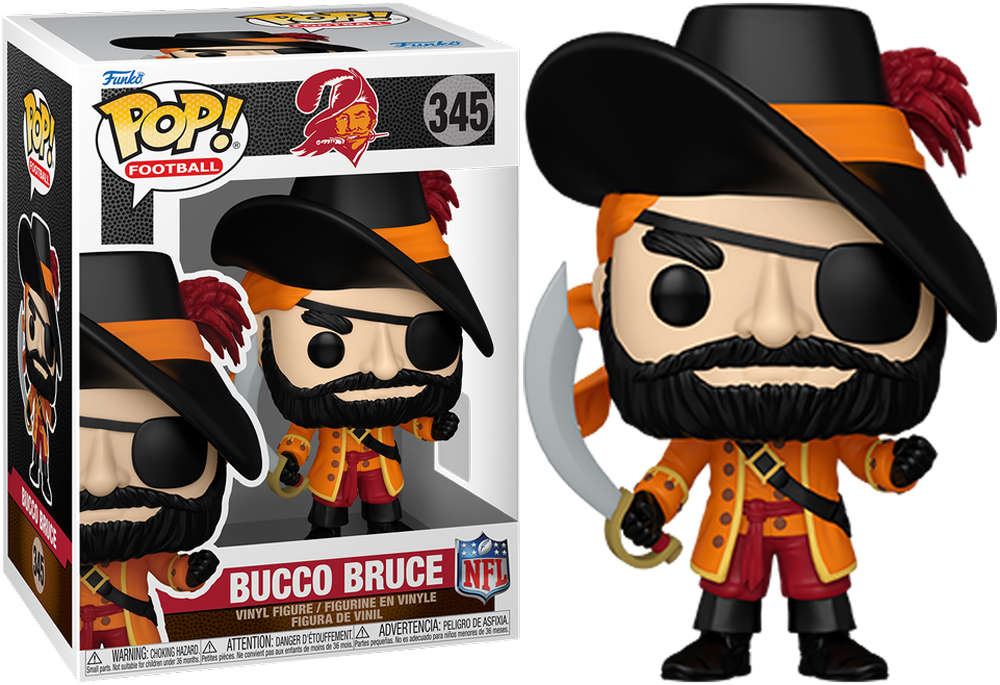 NFL: Tampa Bay Buccaners – Bucco Bruce Mascot Pop! Vinyl