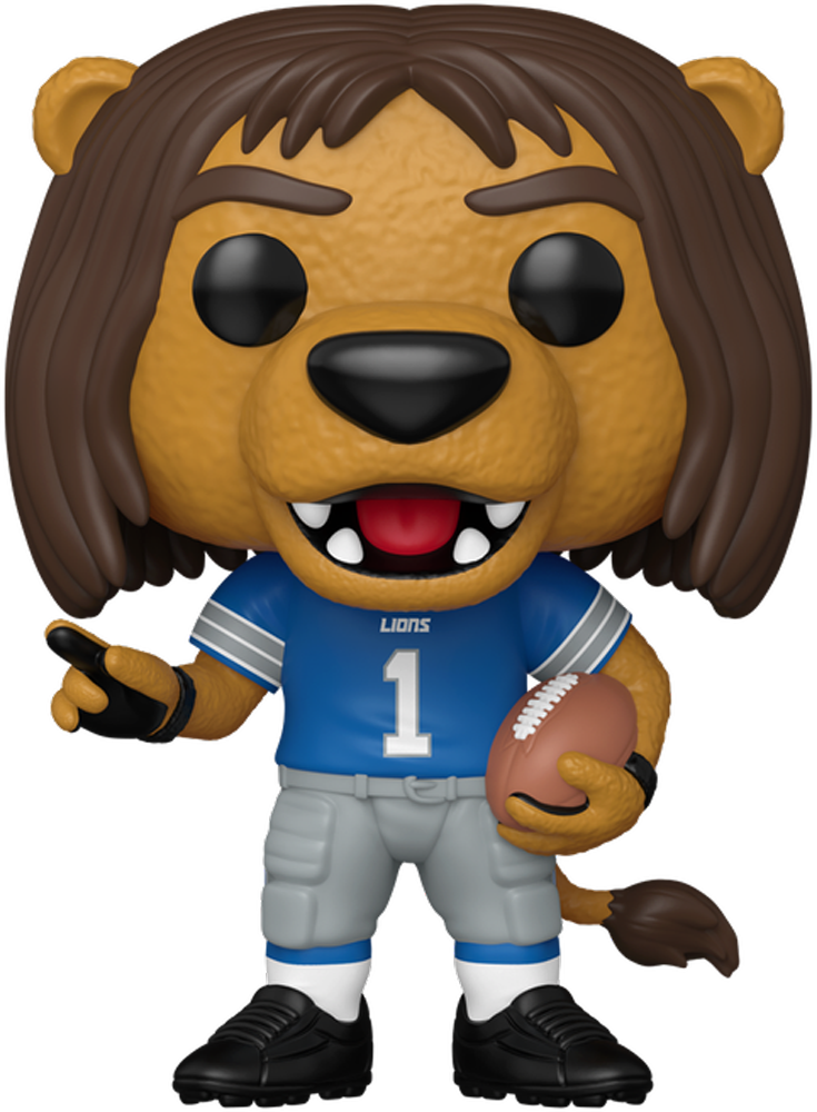 NFL: Mascots – Detroit Lions Roary Pop! Vinyl