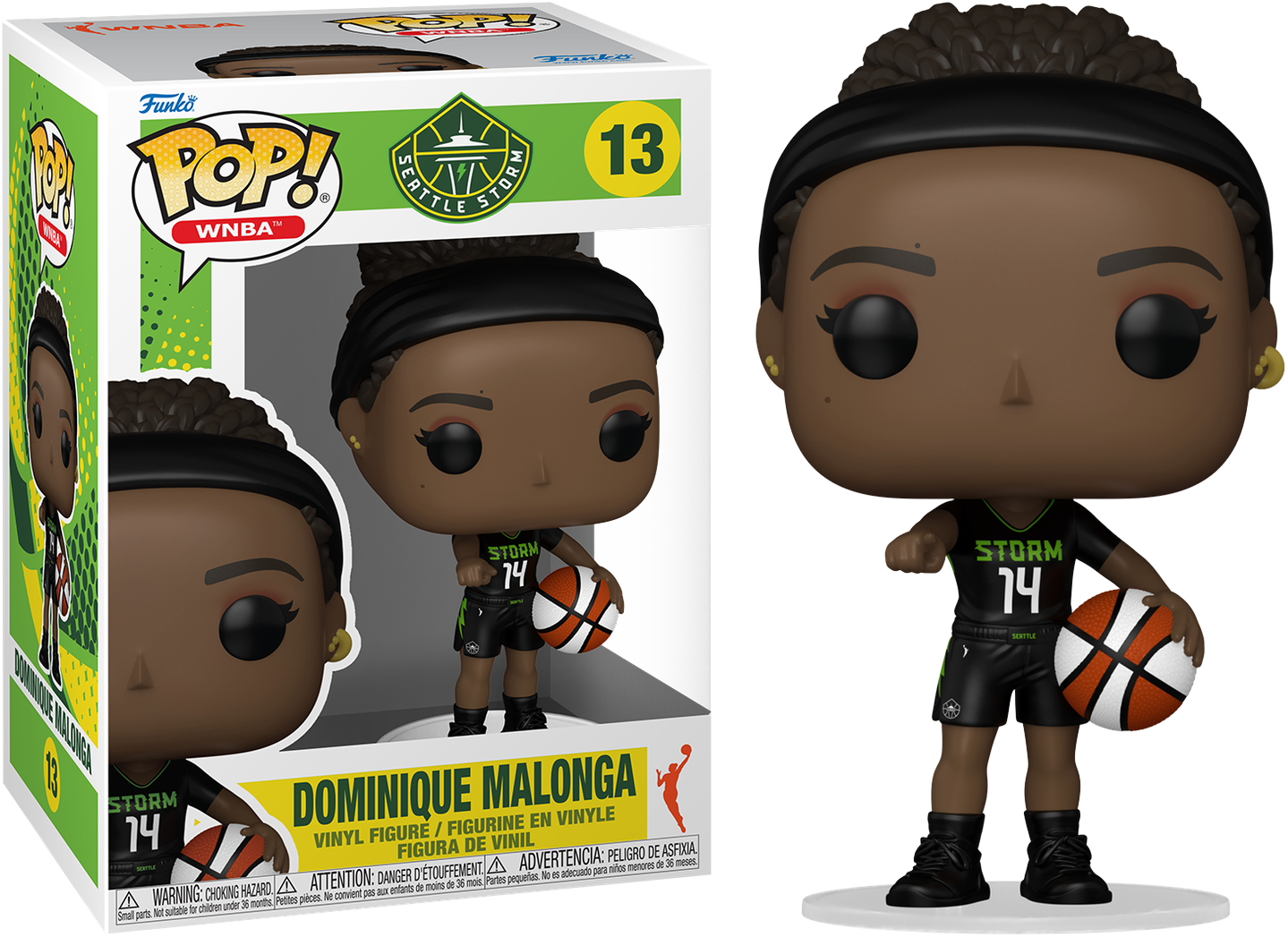 WNBA: Storm – Dominique Malonga Pop! Vinyl