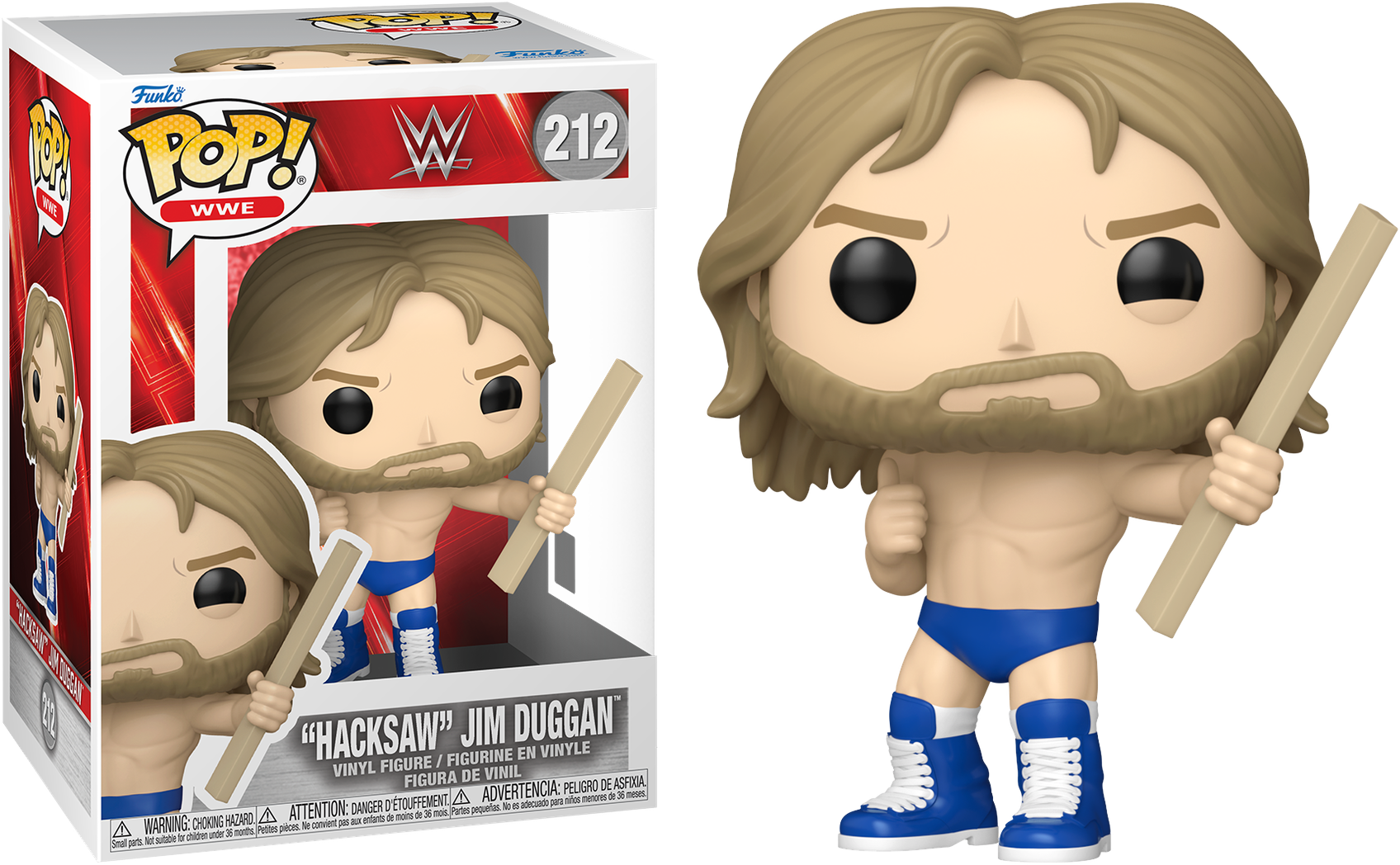 WWE – Hacksaw Jim Duggan Pop! Vinyl