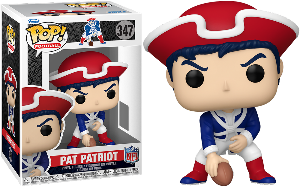 NFL: New England Patriots – Pat Patriot Mascot Pop! Vinyl
