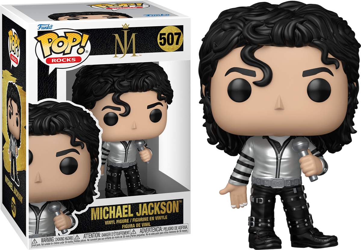 Michael Jackson – Bad Tour Metallic Pop! Vinyl