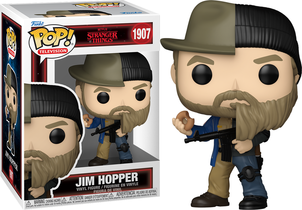Stranger Things - Jim Hopper (Split) ¡Pop! Vinilo