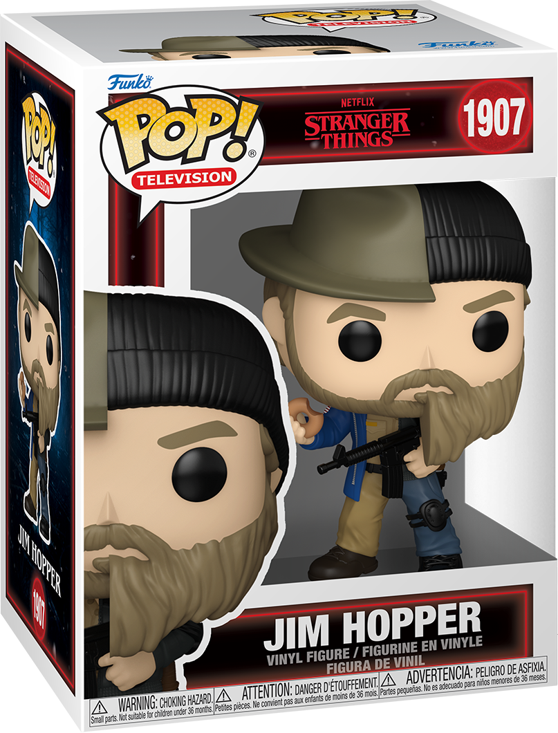 Stranger Things - Jim Hopper (Split) ¡Pop! Vinilo