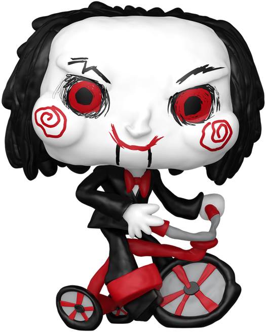 Saw - Billy en bicicleta (estilo doodle) Pop! Vinilo