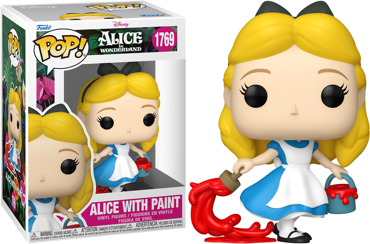Alice in Wonderland (1951) – Alice with Paint Pop! Vinyl
