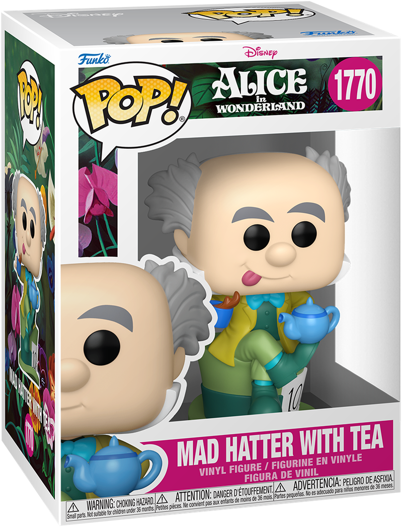 Alice in Wonderland (1951) – Mad Hatter with Tea Pop! Vinyl