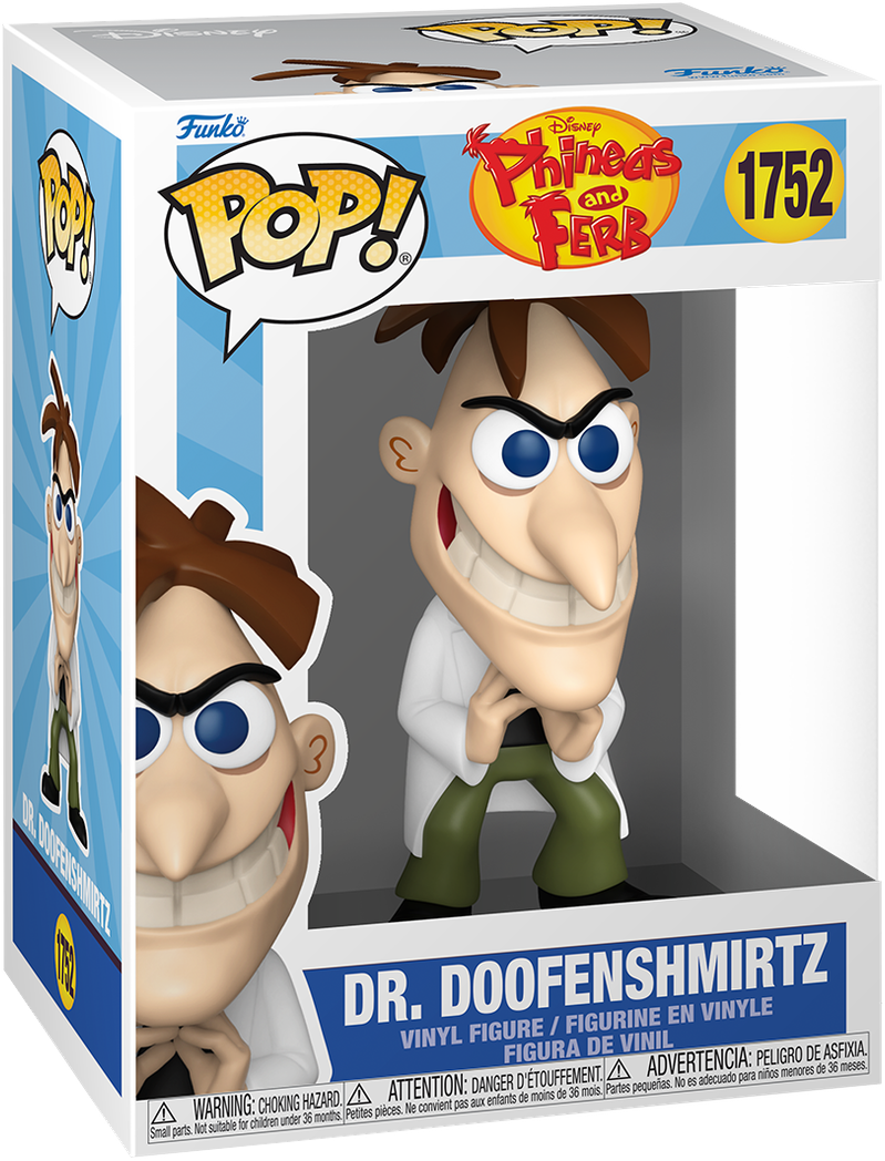 Phineas and Ferb – Dr. Doofenshmirtz Pop! Vinyl