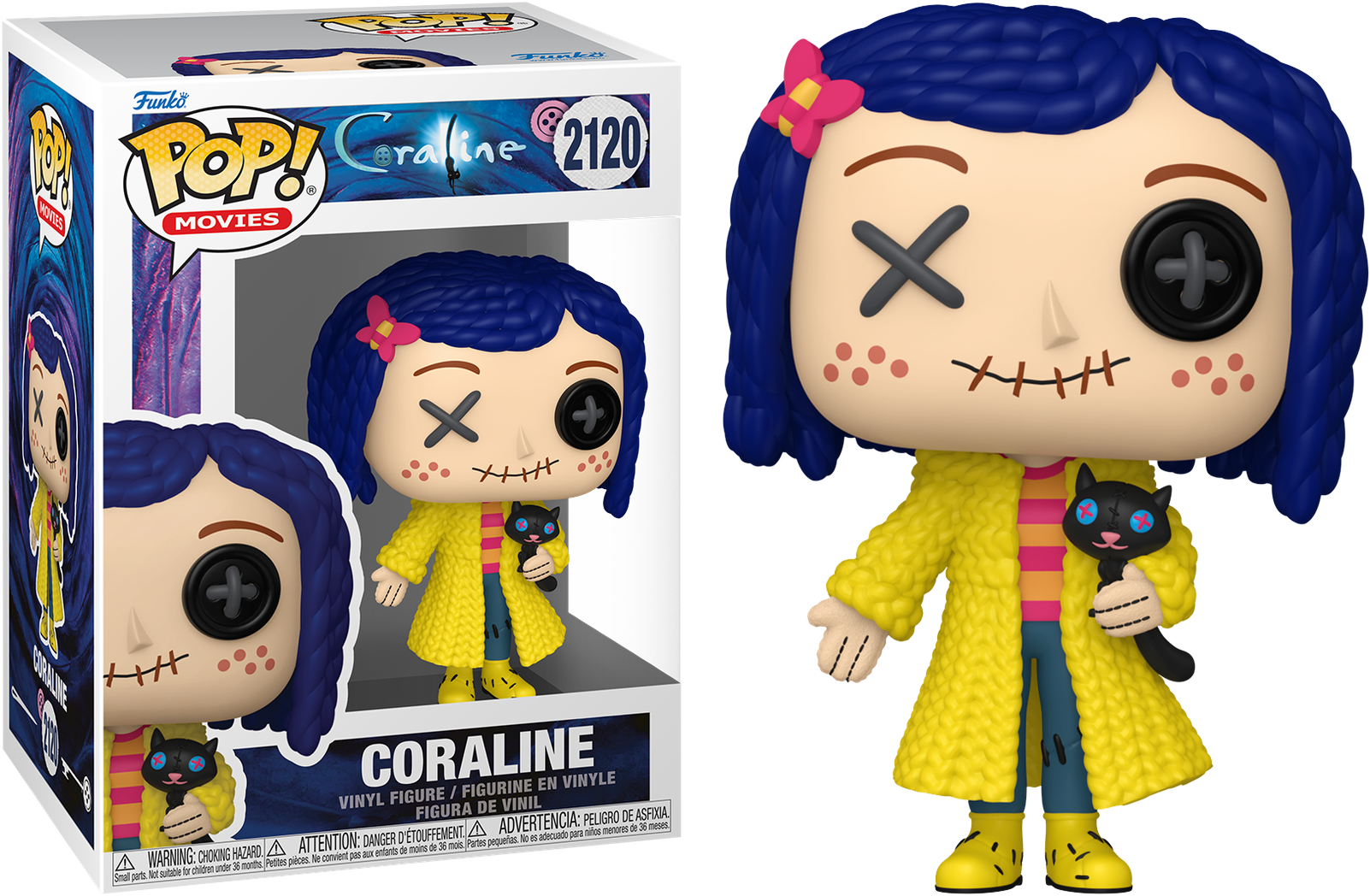 Coraline – Coraline Patchwork Pop! Vinyl
