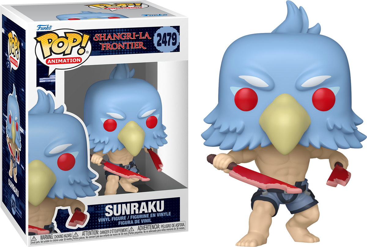 Shangri-La Frontier – Sunraku (with Chase) Pop! Vinyl