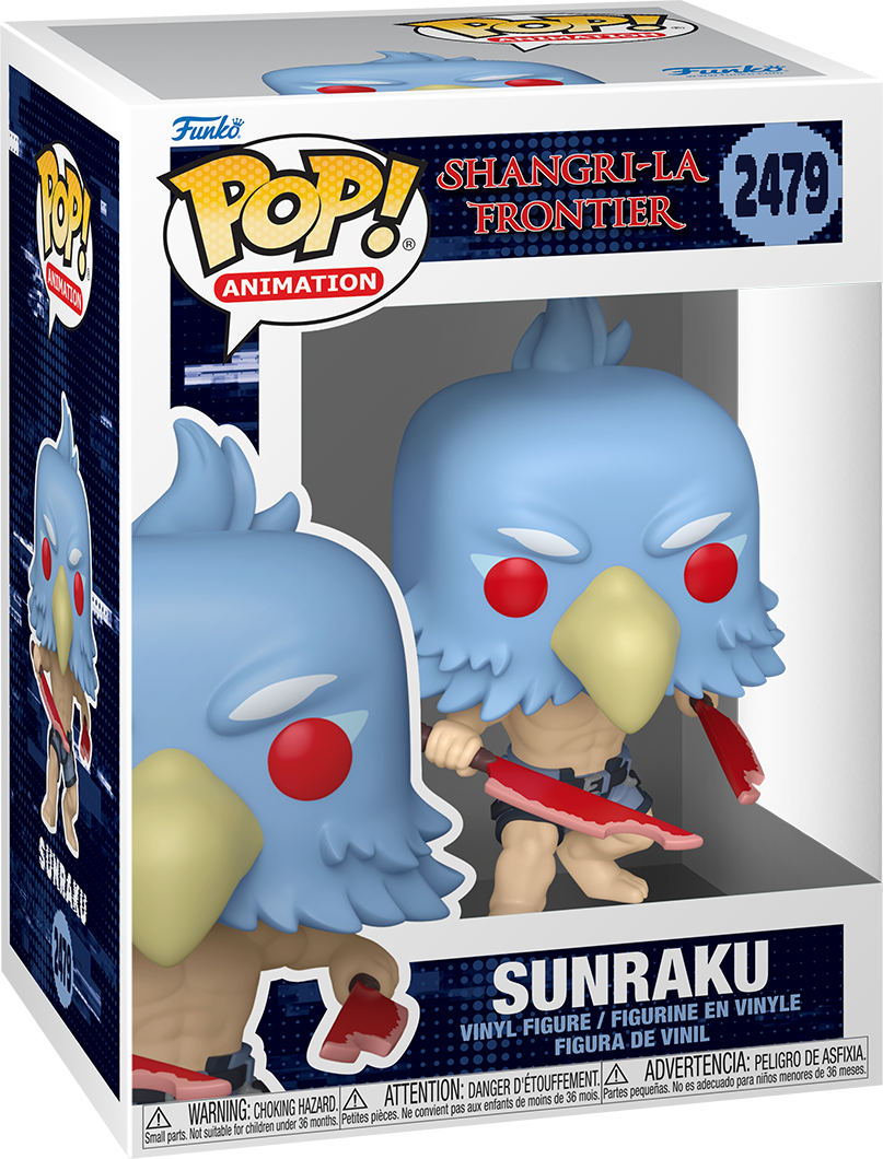 Shangri-La Frontier – Sunraku (with Chase) Pop! Vinyl