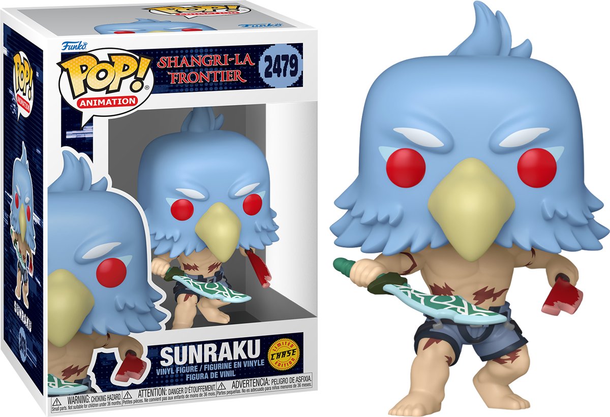 Shangri-La Frontier – Sunraku (with Chase) Pop! Vinyl