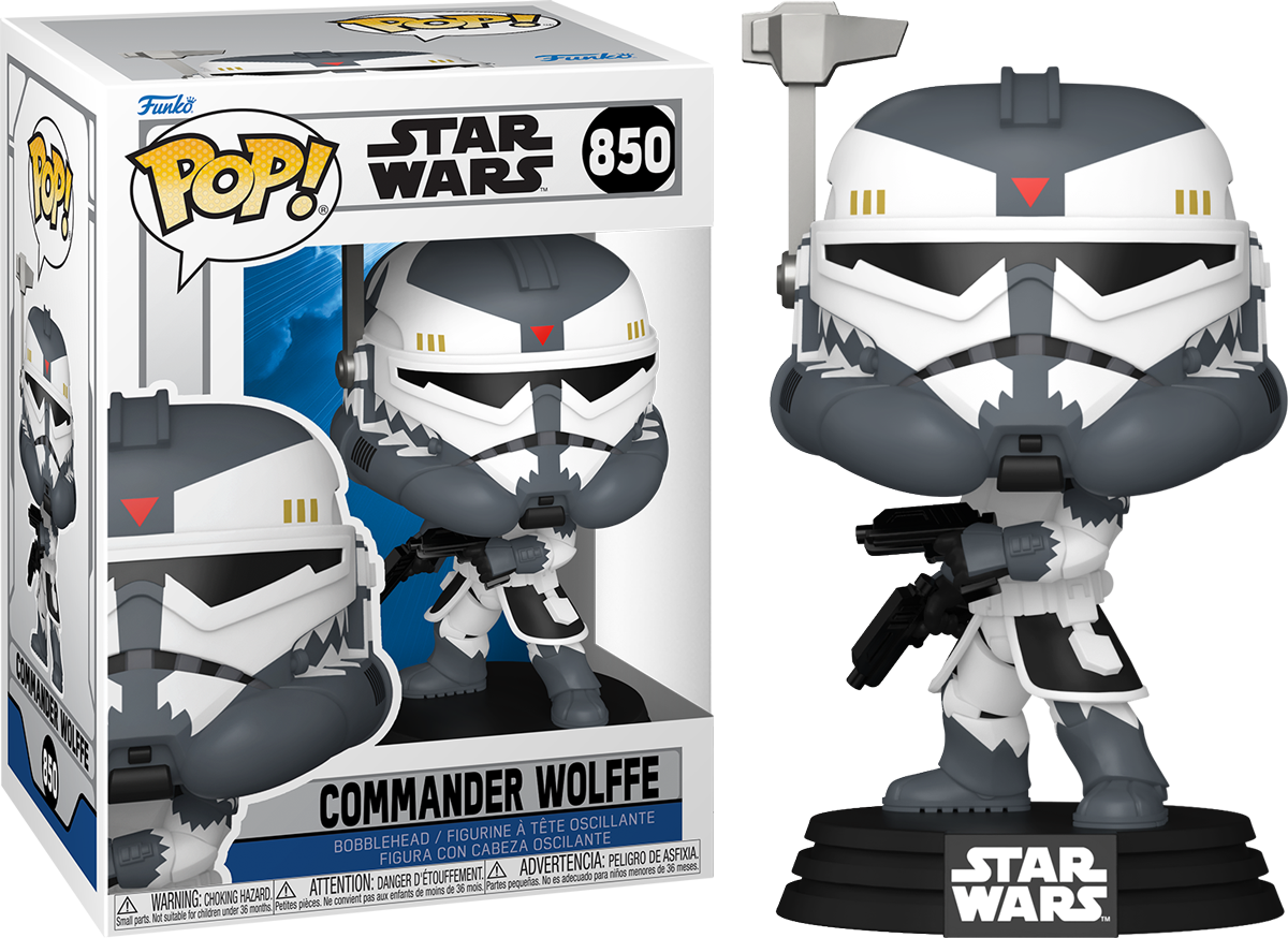 Star Wars: Clone Wars – Commander Wolffe Pop! Vinyl