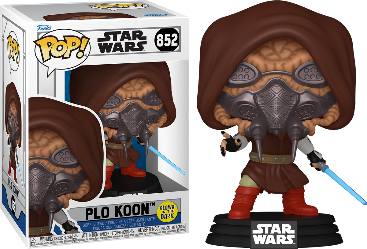 Star Wars: Clone Wars – Plo Koon Glow-in-the-Dark Pop! Vinyl
