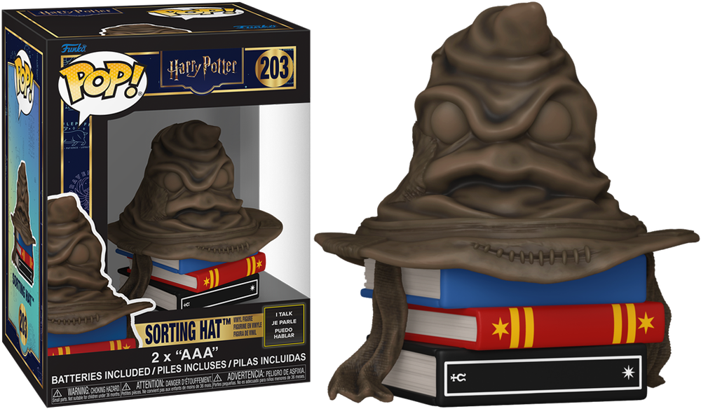 Harry Potter – Sorting Hat Pop! Vinyl (with Sound Effects)