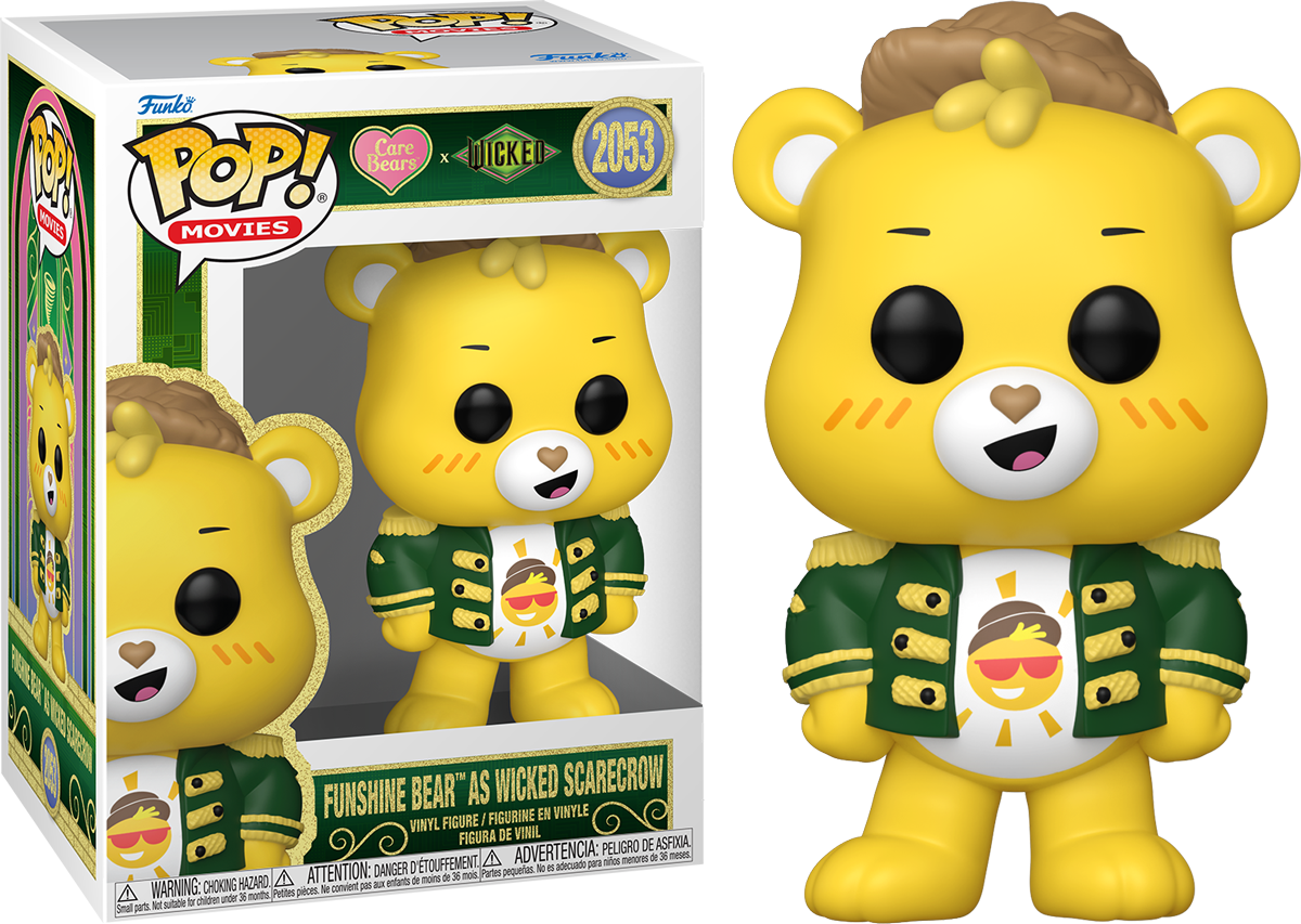 Wicked x Care Bears – Funshine Bear as Wicked Scarecrow Pop! Vinyl