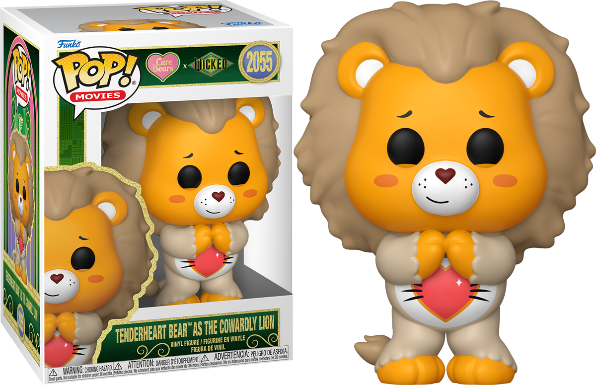 Wicked x Care Bears – Tenderheart Bear as The Cowardly Lion Pop! Vinyl