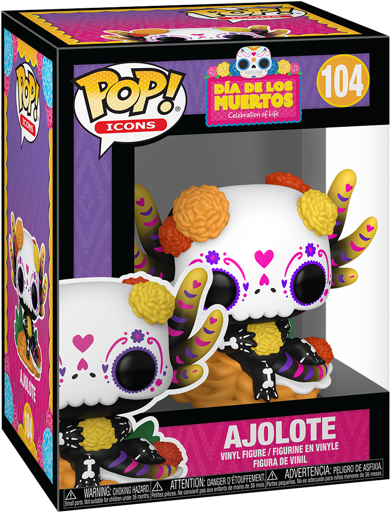 Dia de Los Muertos – Ajolote Pop! Vinyl