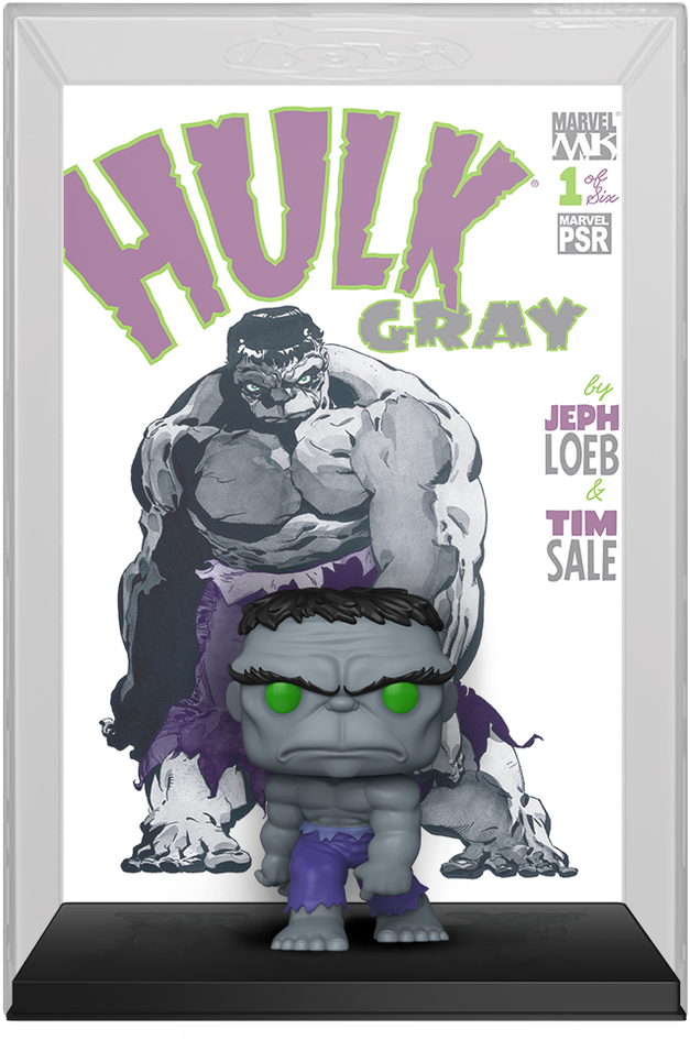 Marvel – ¡Portada de cómic Pop! de Hulk Gris
