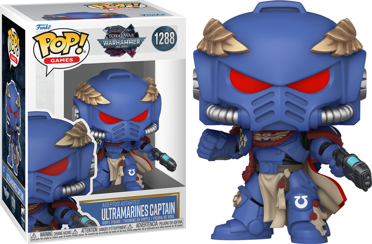 Total War: Warhammer 40,000 – Ultramarines Captain Pop! Vinyl