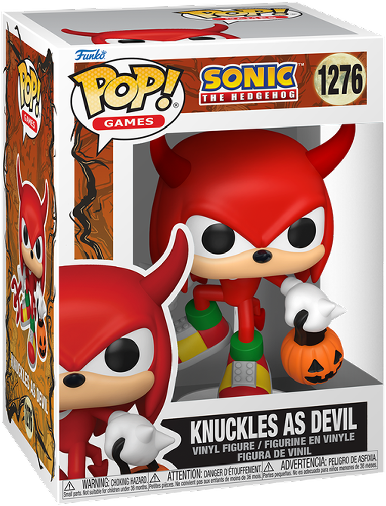 Sonic the Hedgehog – Knuckles as Devil (Halloween) Pop! Vinyl
