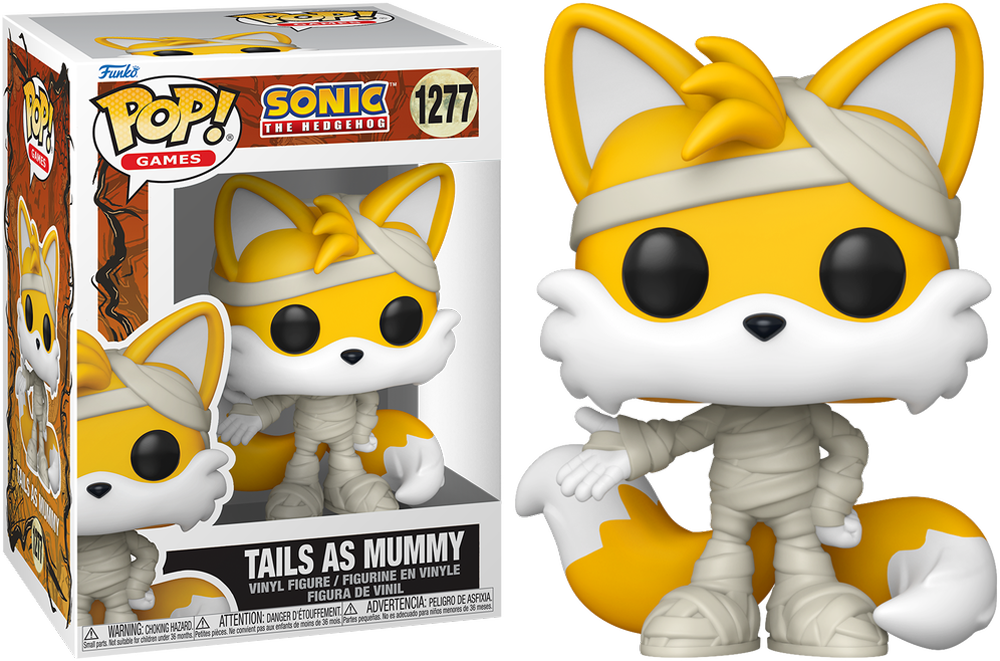 Sonic the Hedgehog – Tails as Mummy (Halloween) Pop! Vinyl