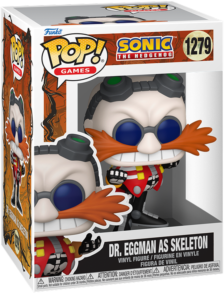 Sonic the Hedgehog – Dr. Eggman as Skeleton (Halloween) Pop! Vinyl