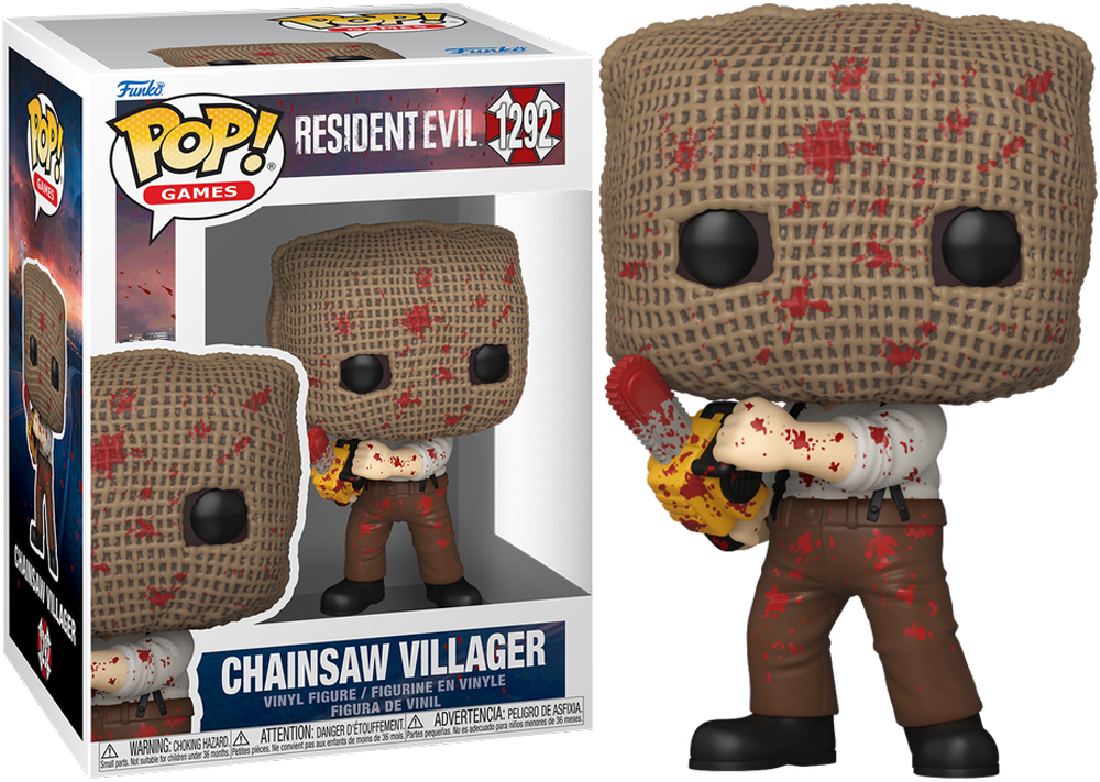 Resident Evil – Chainsaw Villager Pop! Vinyl