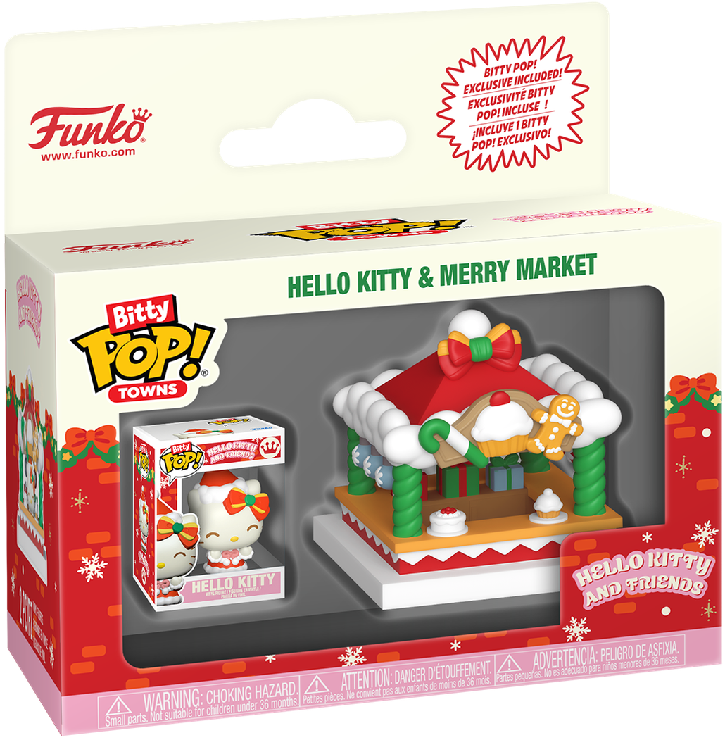 Hello Kitty – Hello Kitty with Merry Market Bitty Pop! Town