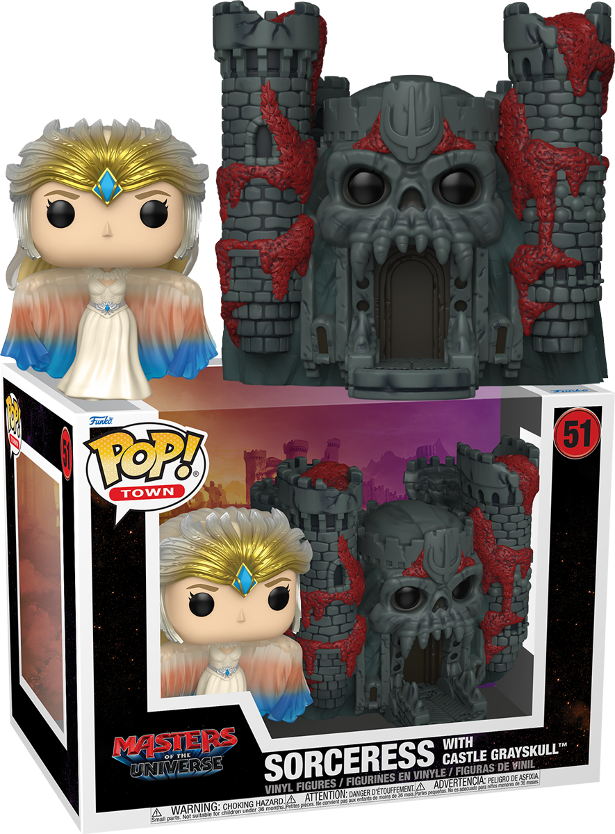 Masters of the Universe (2026) - Castle Grayskull with Sorceress Pop! Town Vinyl