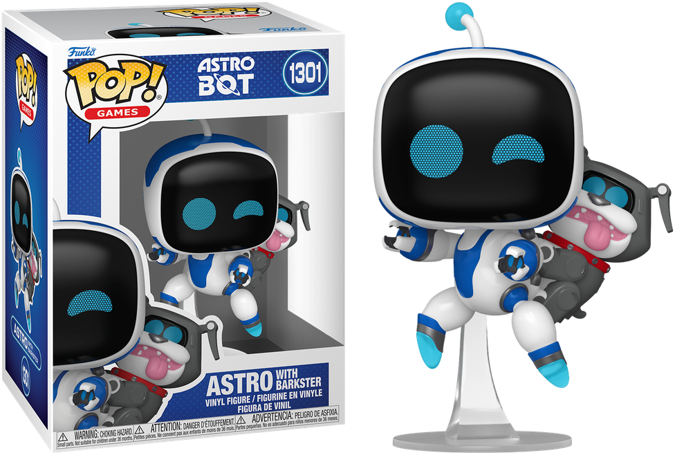 Astro Bot – Astro with Barkster Pop! Vinyl